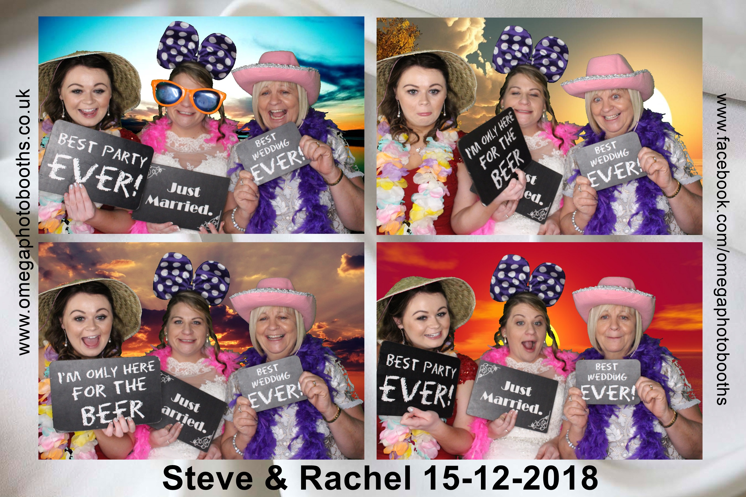 Steve and Rachel's Wedding | View more photos from the event at gallery.omegaphotobooths.co.uk/u/Omega-Photobooths/Steve-and-Rachels-Wedding
